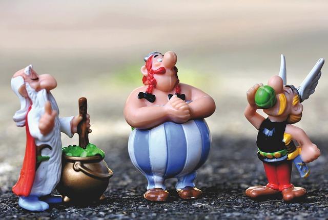 Asterix a Obelix: ⁢Skryté perly z uvedených scén